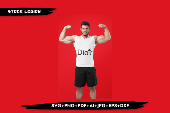 Dior -Dinosaur Svg: A Versatile Design for Creative and Commercial Projects