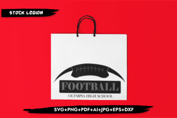 Football Olympia Highschool SVG Files: A Versatile Tool for Creative Projects and Business Ventures