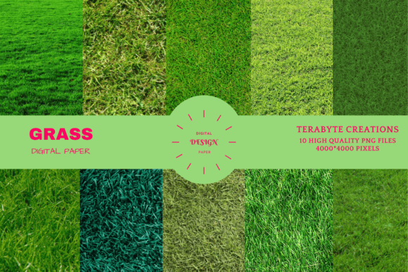 Grass and Wildlife Texture Digital Paper: A Versatile Resource for Creative Projects