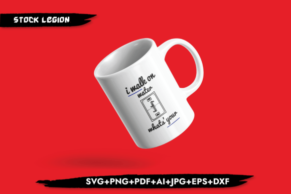 I Walk on Water Ice Hockey SVG: A Versatile Design for Creative Projects