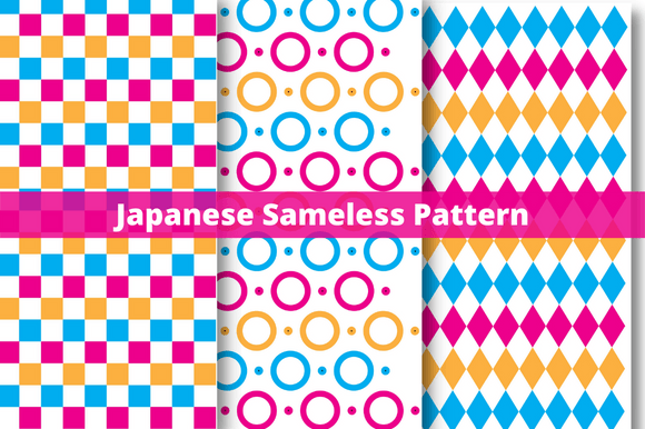 Japanese Seamless Patterns for Modern Design Projects