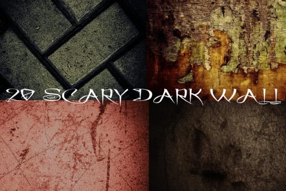 SCARY DARK WALL: The Ultimate Dark Halloween Background for Creative Professionals