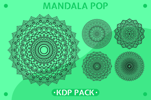 The Mandala Pop KDP Pack: A Versatile Design Solution for Modern Creators and Entrepreneurs